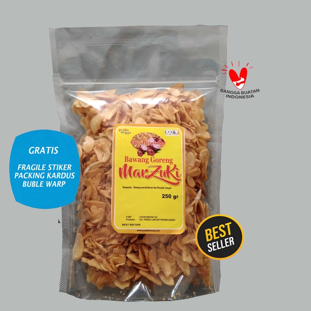 

bawang putih goreng siap saji 250 gram
