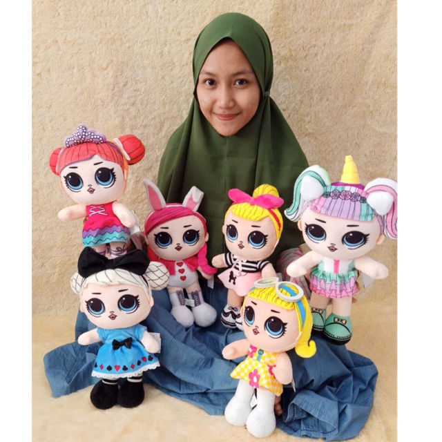 Viral Terbaru Boneka anak perempuan ( Boneka LOL Suprise ) Lucu Dan Imut Bahan Halus Dan Lembut