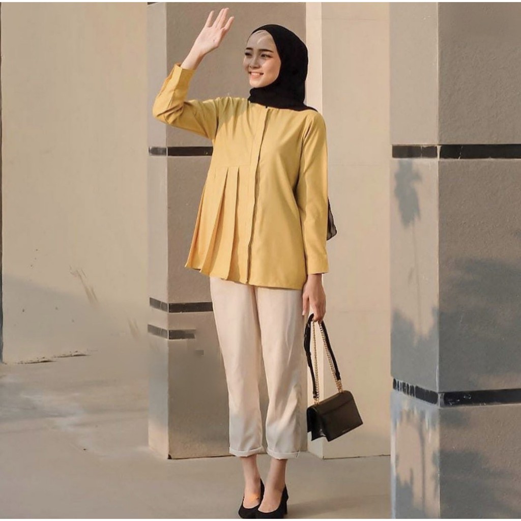 PROMO SERBA 10.000-DEBY BLOUSE ARMY