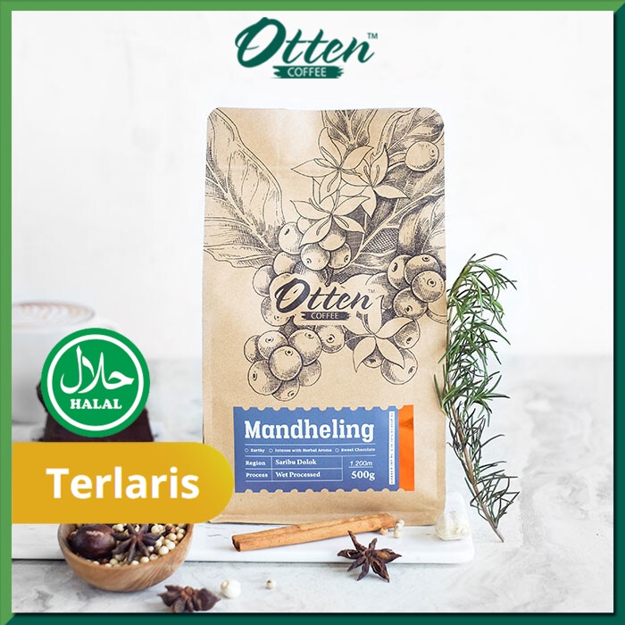 

Otten Coffee - Mandheling 500g Kopi Arabica