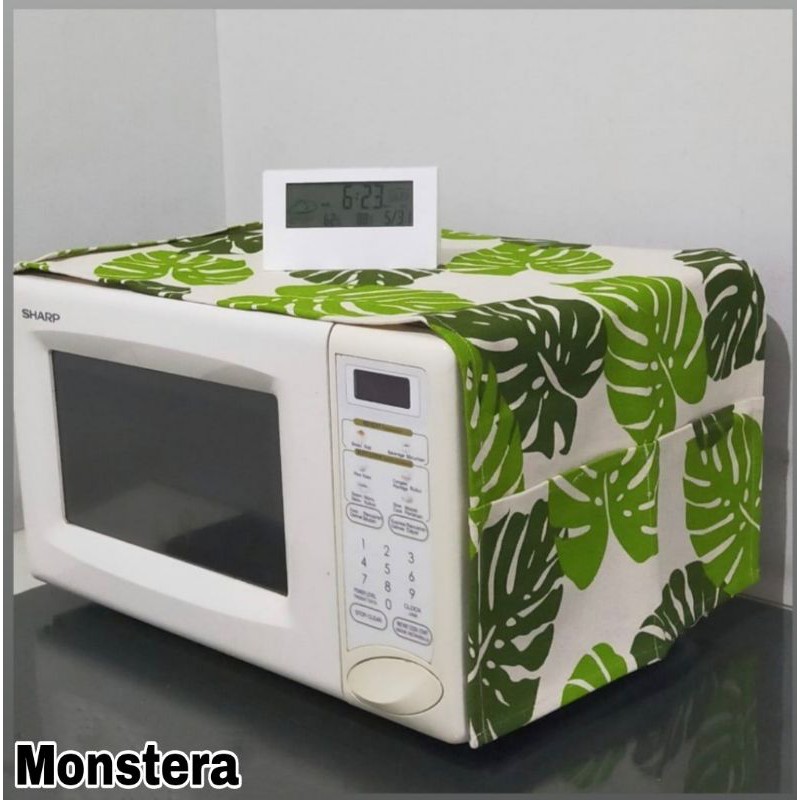 Taplak MICROWAVE-Alas taplak microwave MOTIF KANVAS