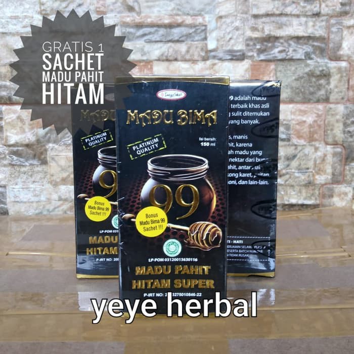 

Madu Bima 99 (Madu Pahit Hitam Super) - MMD856