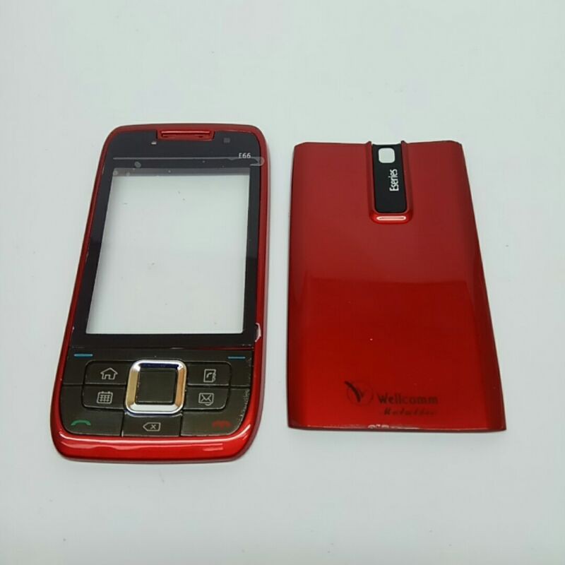 Casing Nokia E66 Metalik