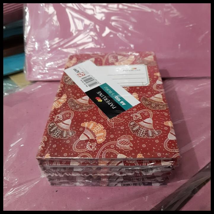 

Hard Cover Paperline A6 100 Lembar Isi 5 Buku