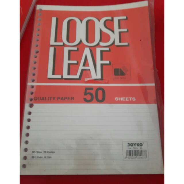 

Kertas file uk B5 isi 50 lembar