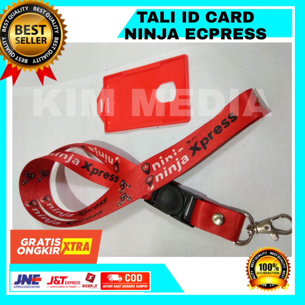Tali Id Card Ninja Express Lanyard Ninja Express
