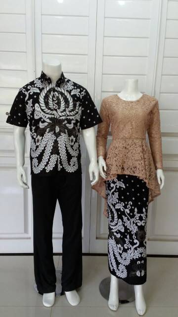 GROSIR COUPLE BATIK BROKAT PINGUIN