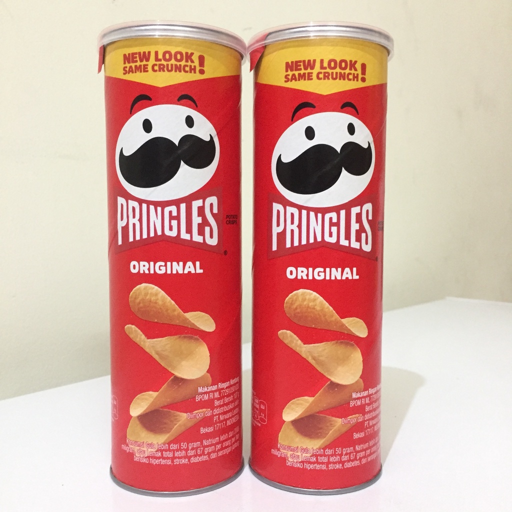 

PRINGLES POTATO CHIPS KERIPIK KENTANG ORIGINAL 107 GRAM