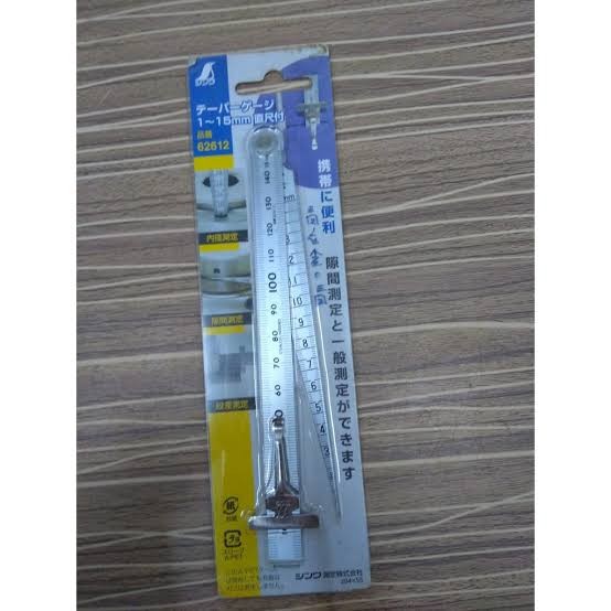 

Shinwa 62612 taper gauge 15cm