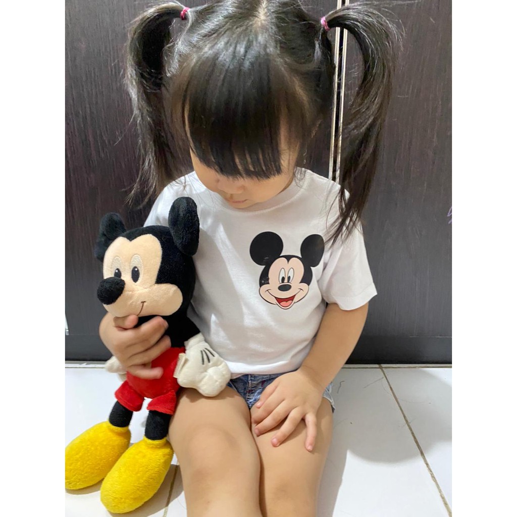 Baju Kaos Disneyland Minkey Minnie Mouse Donald Duck Anak Anak Dewasa 2021