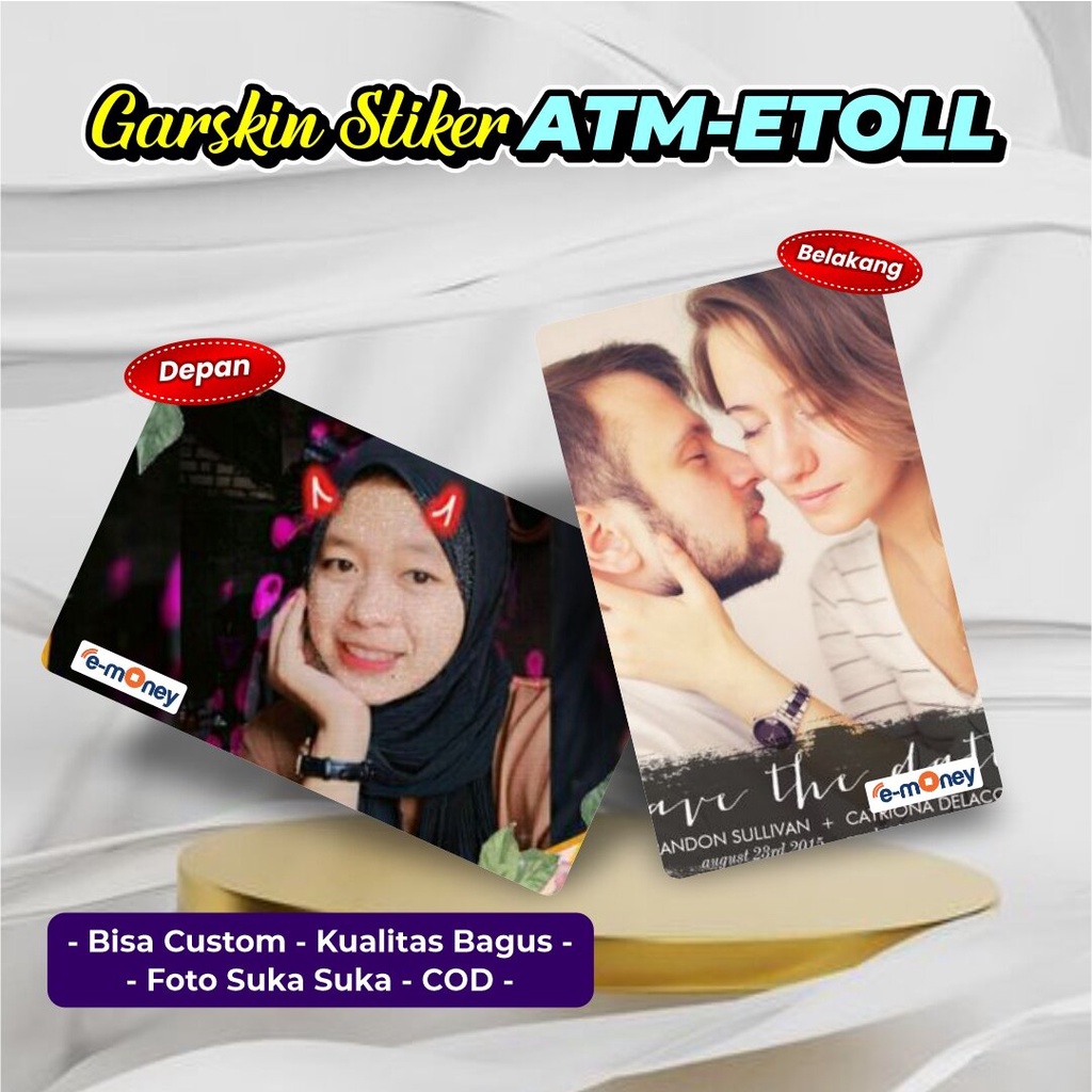 

Stiker Pelindung Atm/Etoll Custom