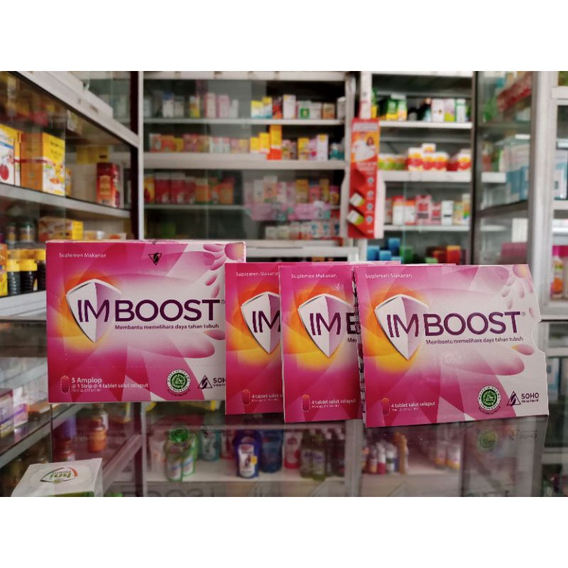 Imboost 1 Strip @4 Tablet | Suplemen Daya Tahan Tubuh