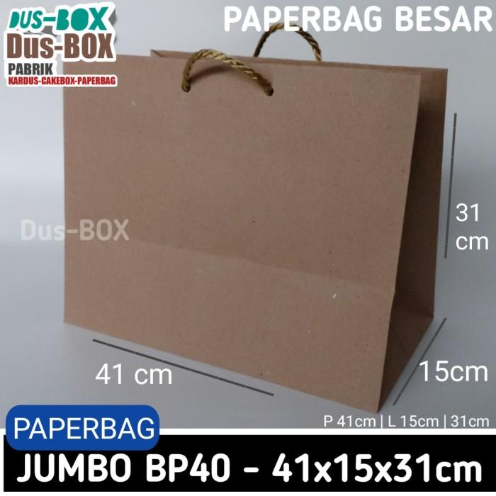 

Paper Bag Besar Jumbo Bp40 | Kantong Tas Kertas Tas Sepatu Paperbag 028