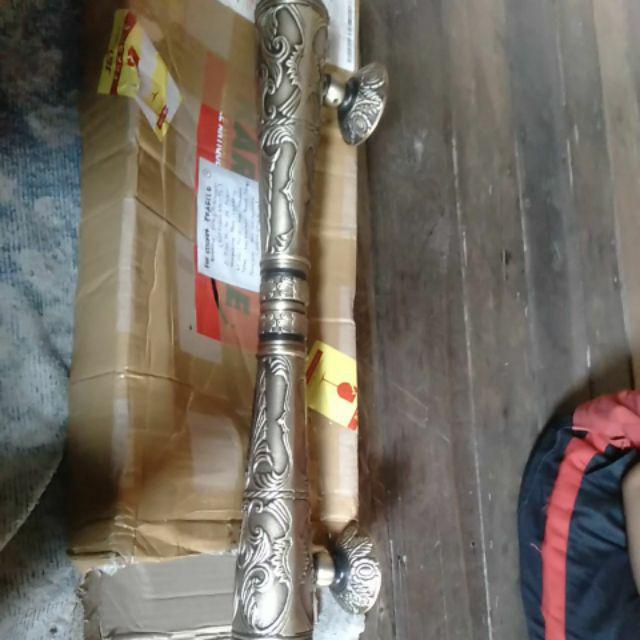 Promo - Handle Pintu Rumah - Tarikan Pintu Rumah Motif Gada - Handle Kuningan