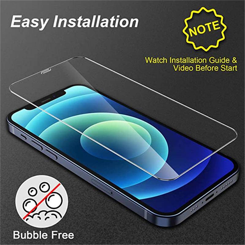 Glass Screen Protectors Tempered Glass for IPhone 11 12 Pro Max Mini 6 6s 7 8 Plus X XS Max XR SE 2020