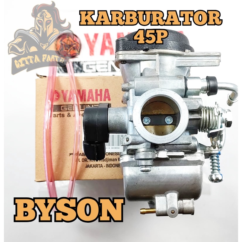 KARBURATOR CARBURATOR YAMAHA 45P BYSON KUALITAS ASLI ORIGINAL YAMAHA presisi mudah setting langsam stabil tidak mudah banjir  BYSON