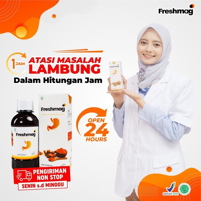 

Freshmag Herbal Solusi Atasi Masalah Maag dan Nyeri Asam Lambung BPOM