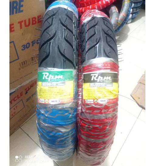 <T-UBU <☀ sepasang 2 ban motor matic tubeles 80/90-14 & 90/90-14 ban metic tubles ban honda beat ban