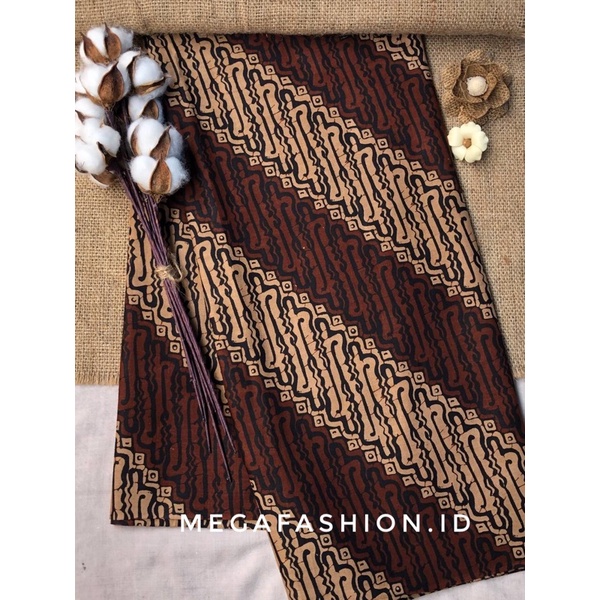 KAIN BATIK KAIN BATIK MURAH KAIN JARIK COKELATAN