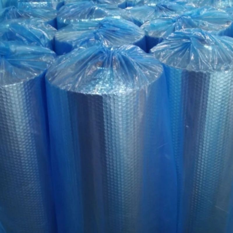 bubble wrap double  120cm × 1m alumunium foil double