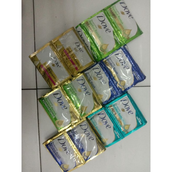 Shampo / conditioner Dove sachet 12x 9ml