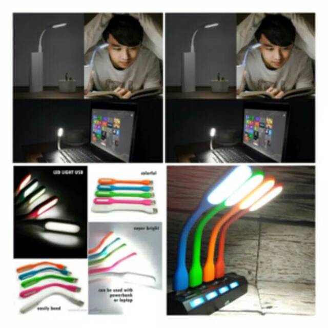 Lampu sikat / usb / emergency / led hemat energi