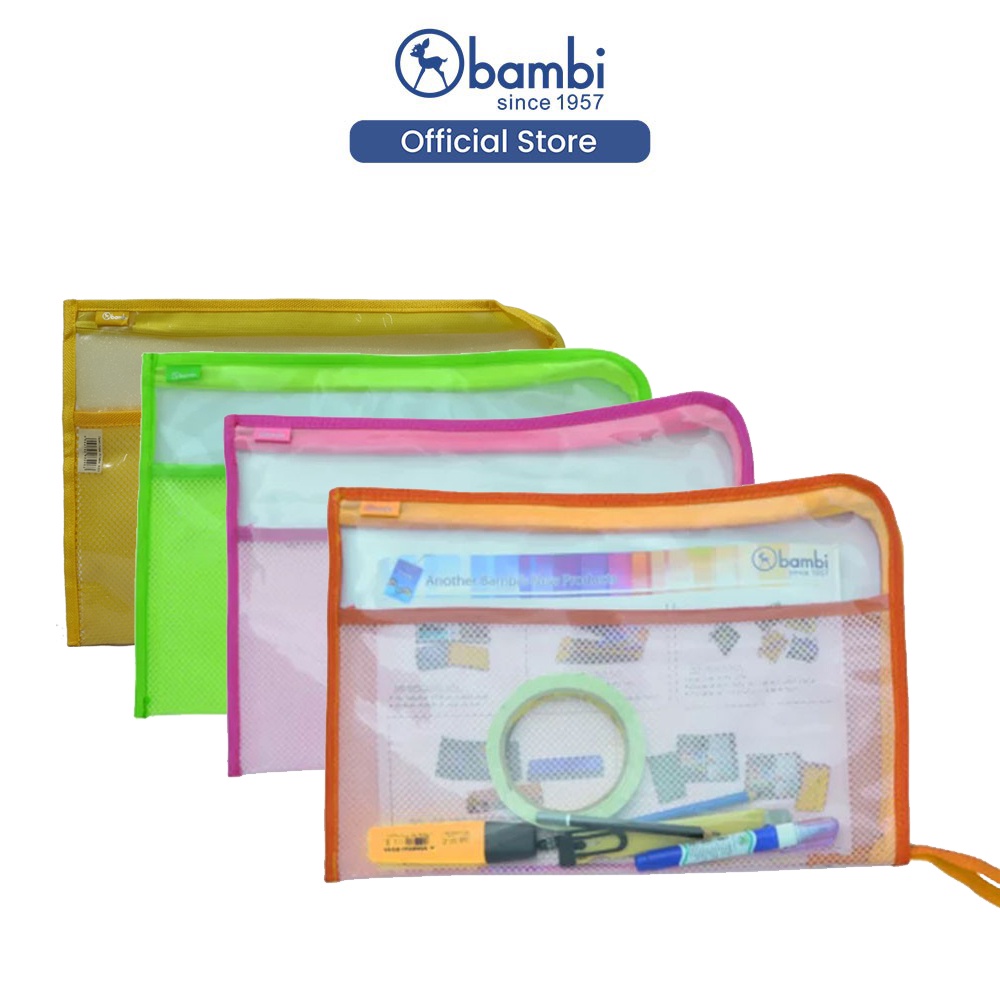 

Bambi Tas Dokumen Tipe Tas Berkas / Tas Arsip Edisi L Mini All Color Original
