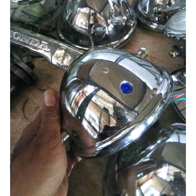 Lampu depan Headlamp jute original Import Taiwan