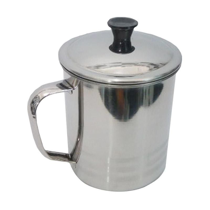 Mug cangkir stainless 555 mug 12cm