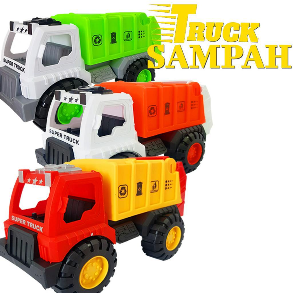 Mainan Anak Truk Sampah / Mainan Truck Compactor AK95 ( JSP )