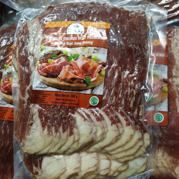 

Daging Asap - El Primo Us Brisket Smoked Beef Prescliced (Daging Sapi Asap) 500 Gr