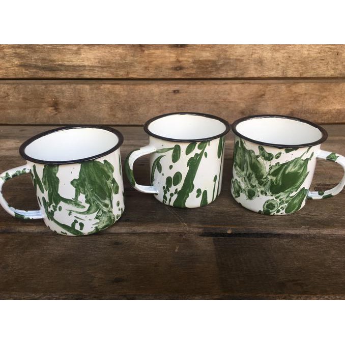 MUG BLIRIK ENAMEL BLIRIK 7 cm - MUG ENAMEL 7 cm - CANGKIR SENG