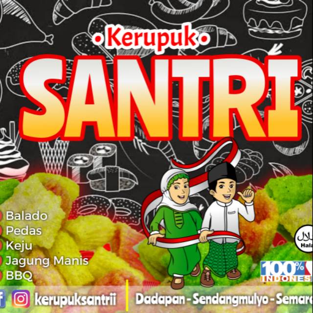 

Kerupuk Santri