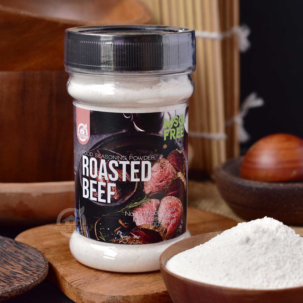 House Of Organix Roasted Beef 80 Gr Food Seasoning Powder