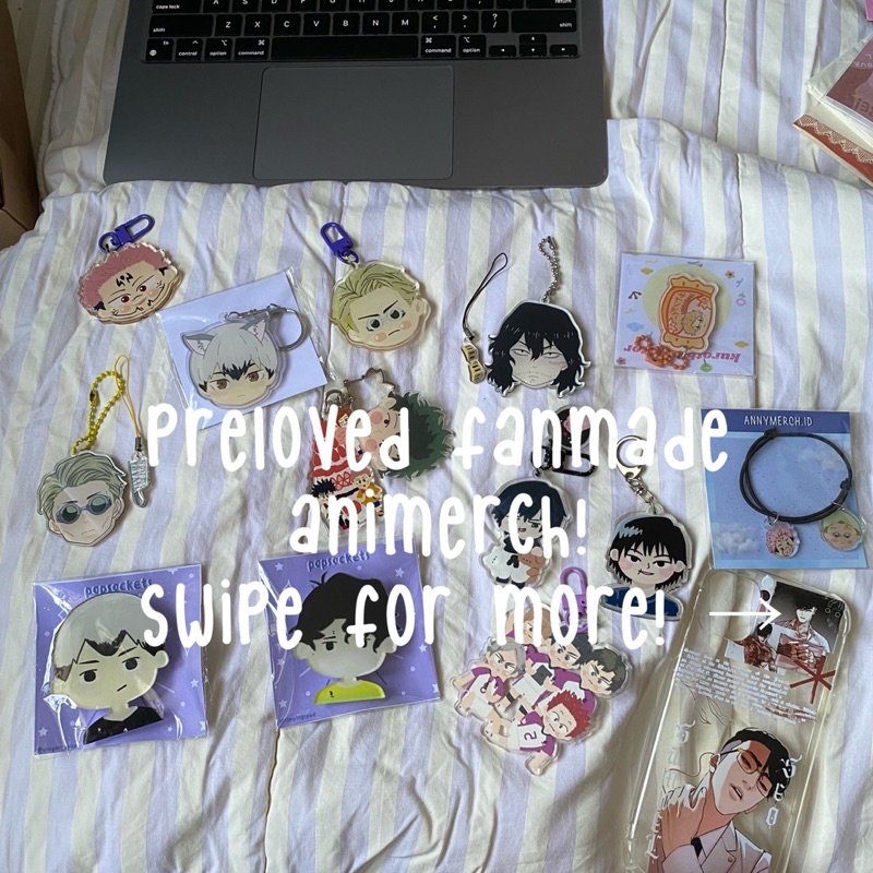 preloved fanmade animerch READ DESC