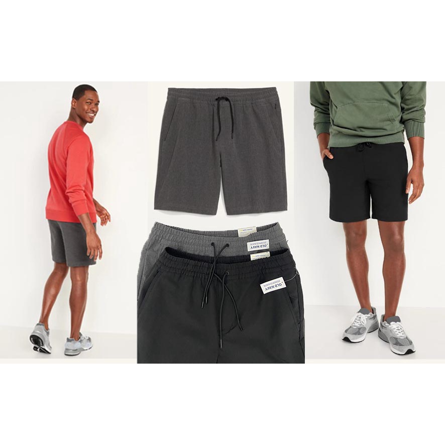 Old Navy Stretch Tech Water Repellent Jogger Shorts For Men | Celana Pendek Jogger Pria