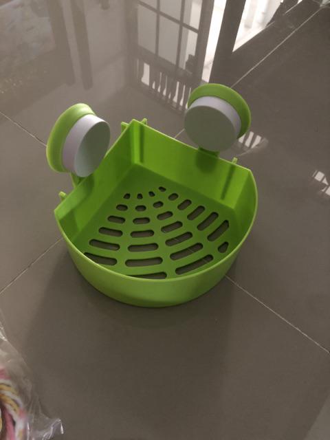 Rak Sudut Tempel Tanpa Bor Tanpa Paku Rak Kamar Mandi Serbaguna