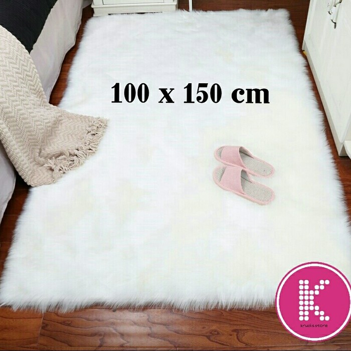 Kain Bulu Rasfur Lembut Ukuran 100X150Cm / Kain Bulu Untuk Alas Foto - Pink Murah