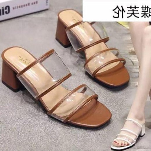 IP 15 SANDAL WANITA HAK TAHU MIKA 5 CM