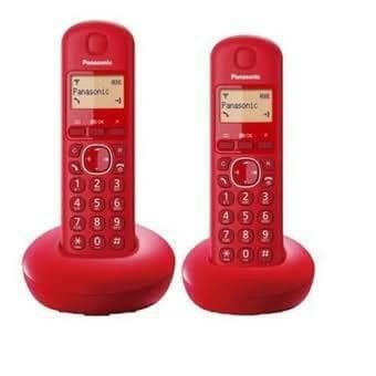 angelswatch telepon wireless kx-tgb212 merah kx-tgb212 red original panasonic wireless phone/ cordless panasonic KX-TGB212