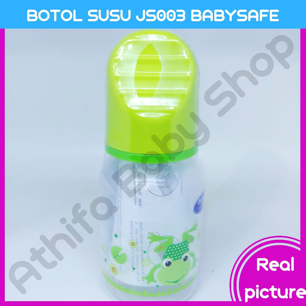 Botol Susu Bayi Dot Baby Safe 125ml Feeding Bottle JS003