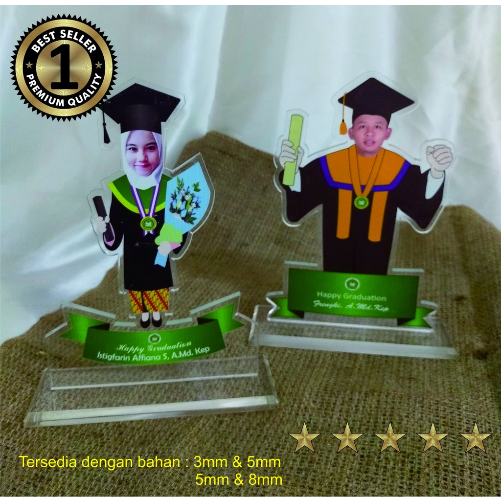 

akrilik plakat wisuda
