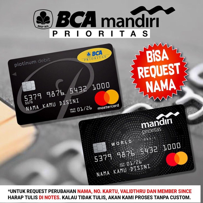 

PT02 Mndr & | STICKER ATM / SKIN ATM / KARTU ATM / DEBIT / EMONEY / CREDIT CARD