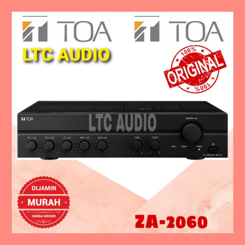 AMPLIFIER TOA ZA-2060 ( 60W ) / TOA 2060 / TOA ZA-2060