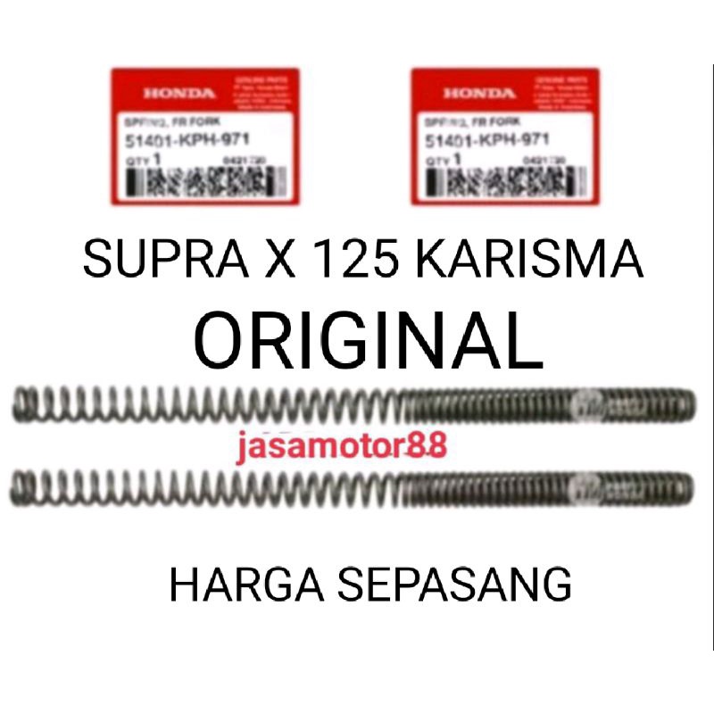 PER SHOCK DEPAN HONDA KARISMA SUPRA X 125 ORIGINAL