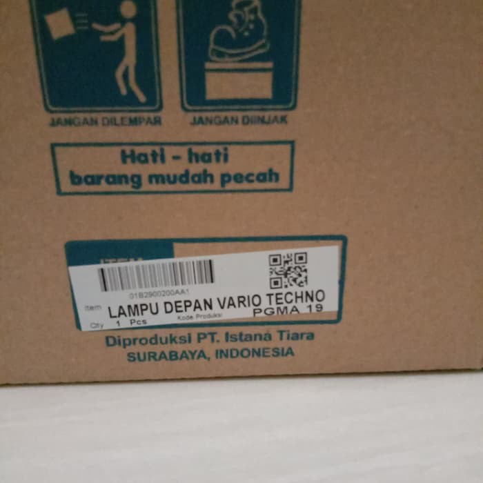 Reflektor / lampu Depan Vario Techno