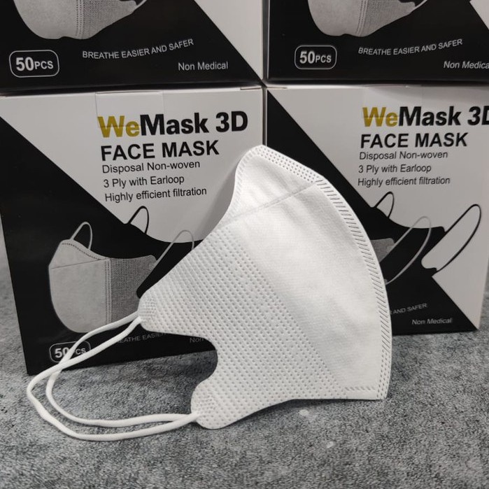 Masker Duckbill isi 50 Face Mask 3 PLY Earloop