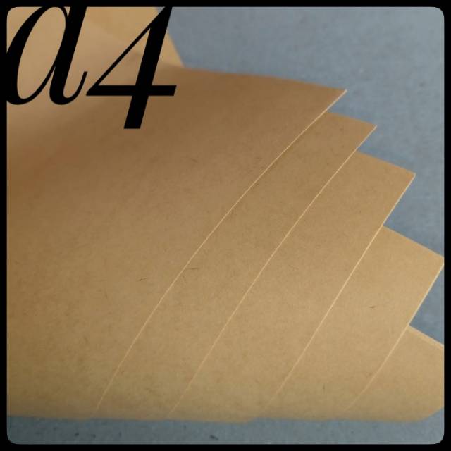 

( 100 Lembar ) Kertas Samson / Kraft 100 Gsm Parisindo Uk A4 / 21 cm X 29.7 cm