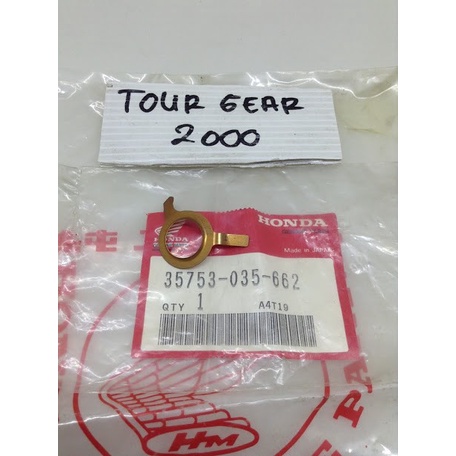 PLAT KUNINGAN SENSOR SWITCH NETRAL SWITCH HONDA WIN C700 ORIGINAL NOS JAPAN 35753-035-662