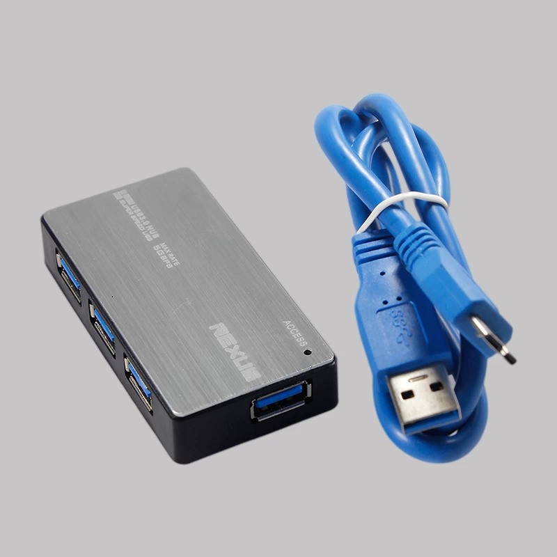 Rexus USB HUB V.3.0 H308 4 Port Super Speed 5Gbps - RXH-328